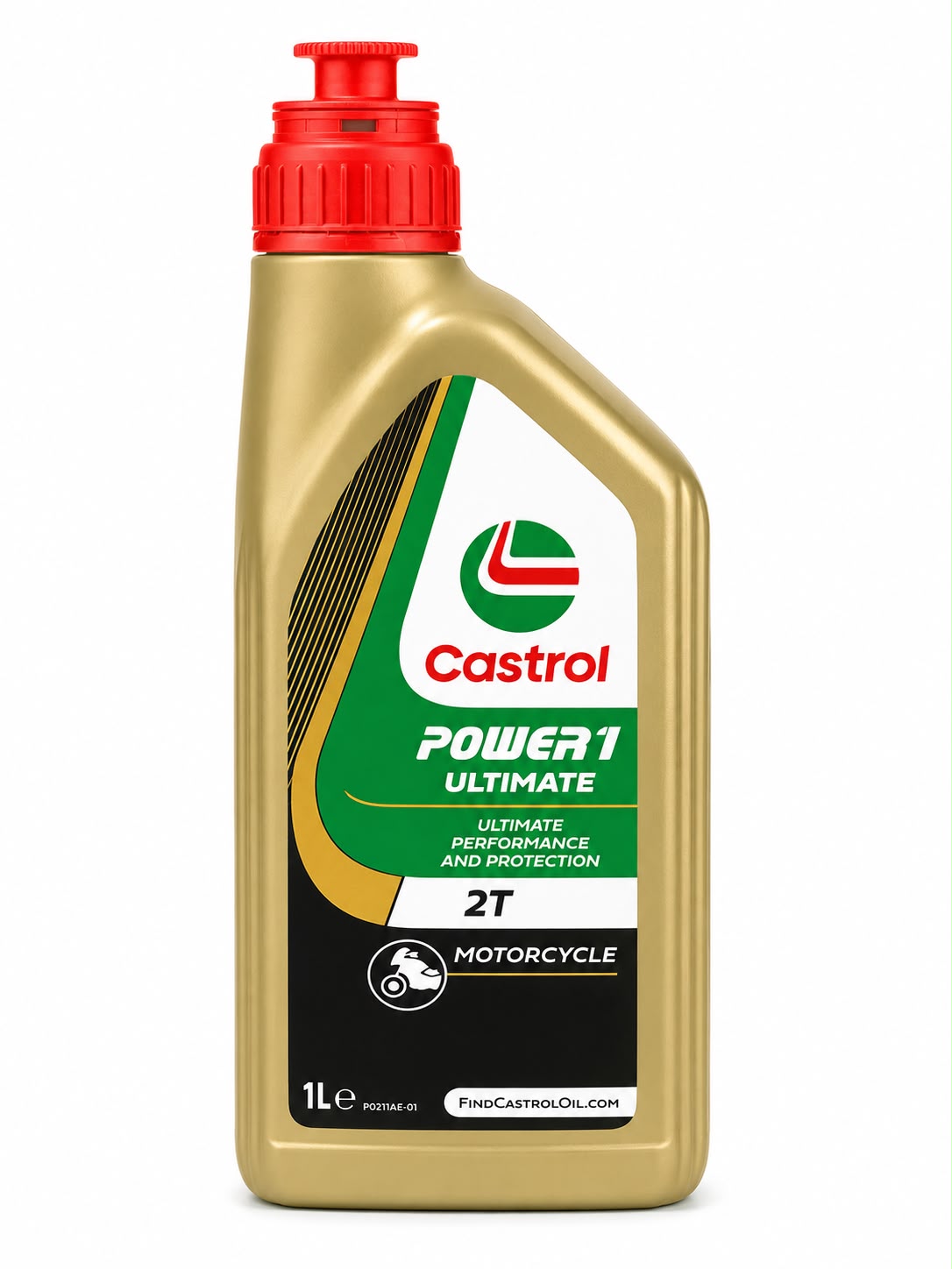 Aceite Castrol Power1 Ultimate 2T para motocicleta 1L