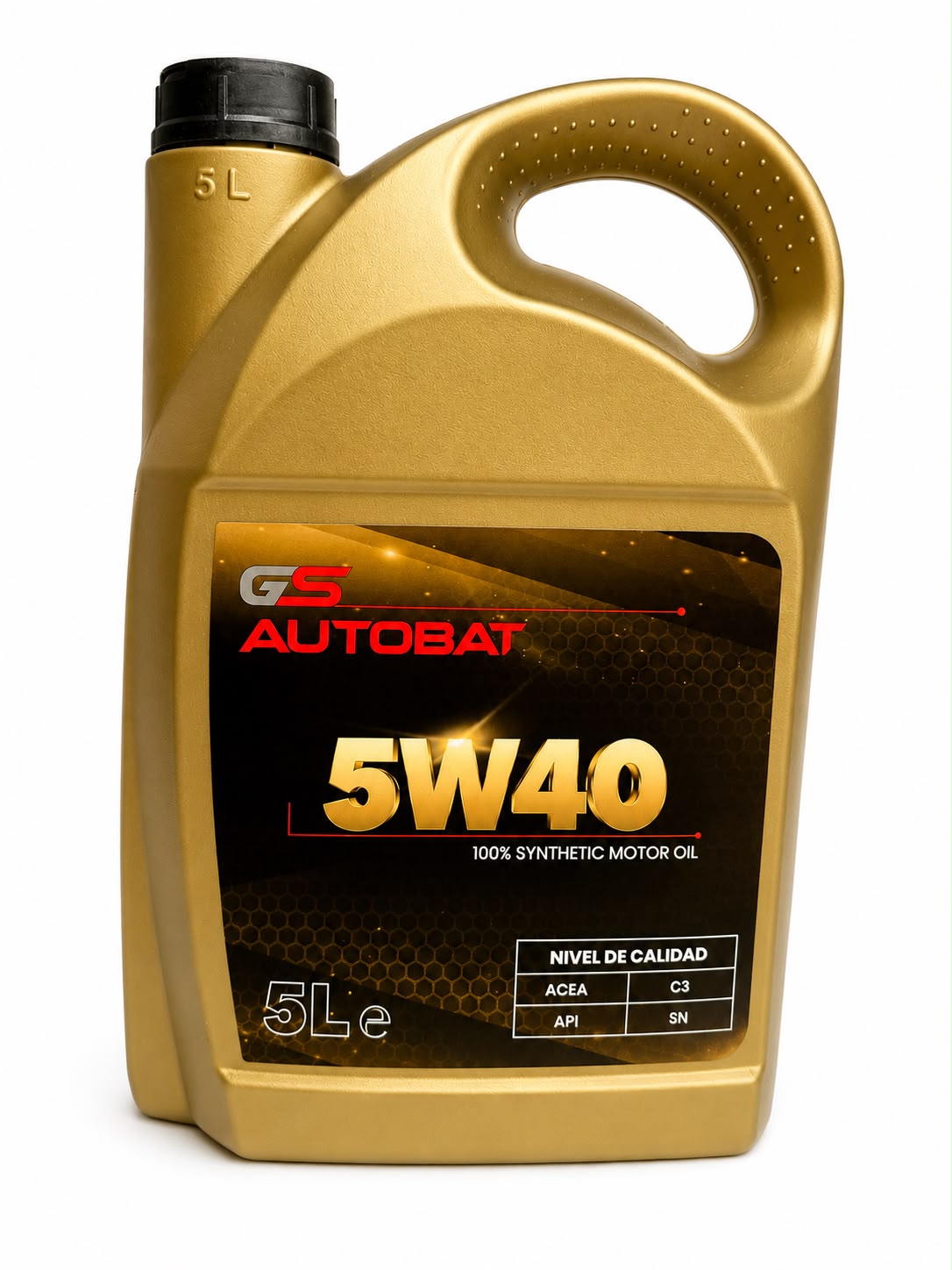 Aceite GS Autobat 5W40 100% sintético ACEA C3 API SN
