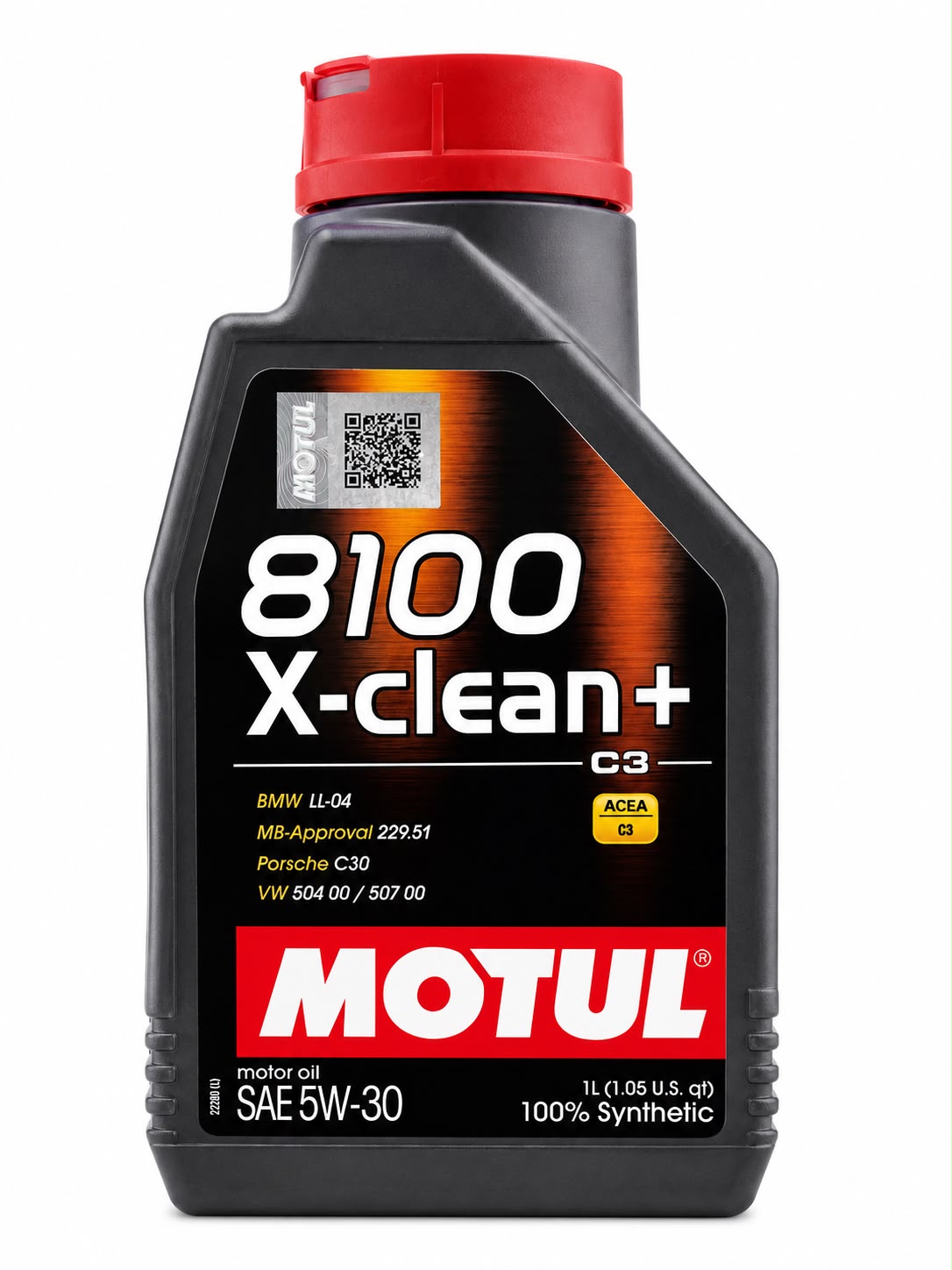 Aceite Motul 8100 X-clean+ C3 5W-30 1 litro