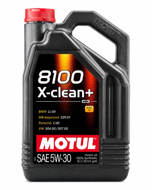 Aceite Motul 8100 X-clean+ C3 5W-30