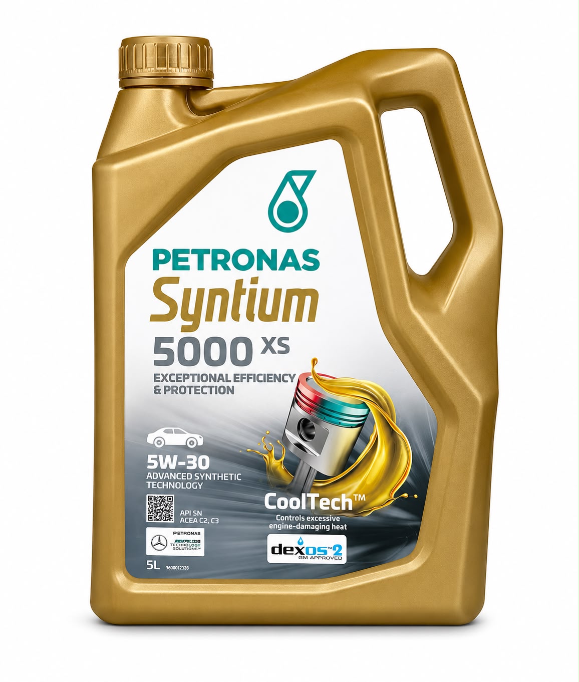 Aceite Petronas Syntium 5000 XS 5W-30 CoolTech dexos2