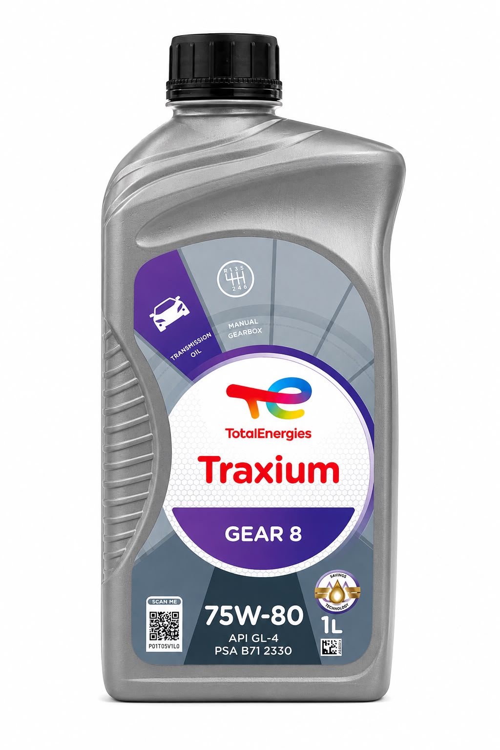 Aceite TotalEnergies Traxium Gear 8 75W-80 API GL-4 PSA B71 2330