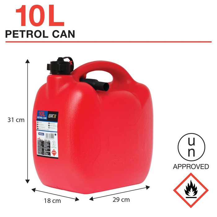 Bidón de gasolina CAR+ 10 litros homologado