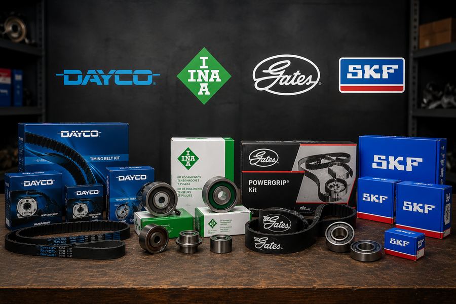 Kits de distribución Dayco, INA, Gates y SKF