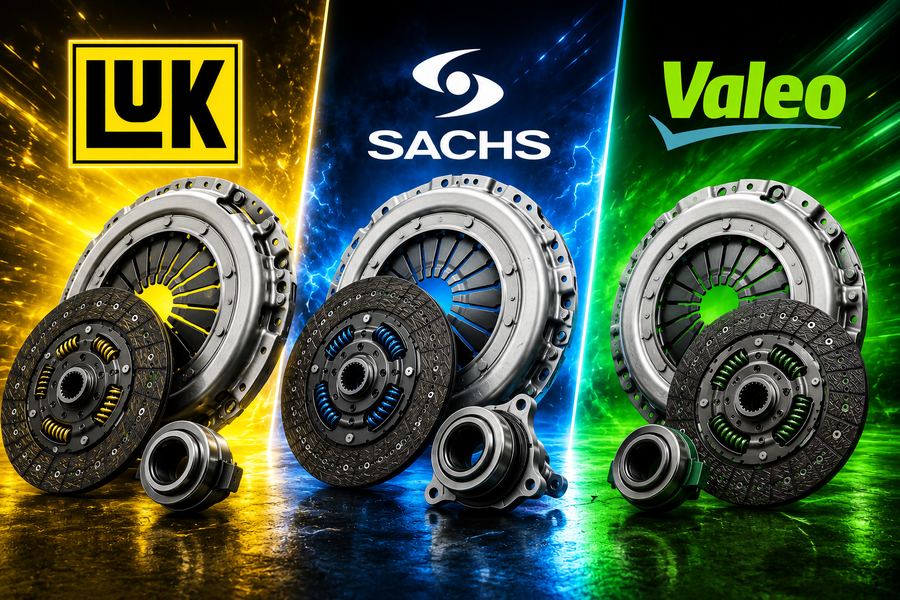 Kits de embrague LuK, Sachs y Valeo
