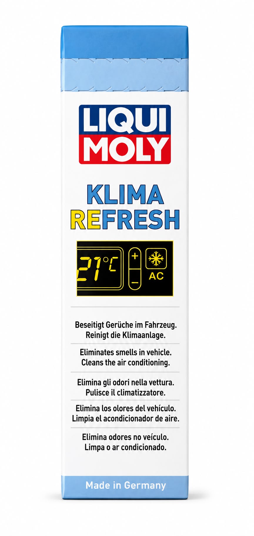 Liqui Moly Klima Refresh limpiador y eliminador de olores para el aire acondicionado