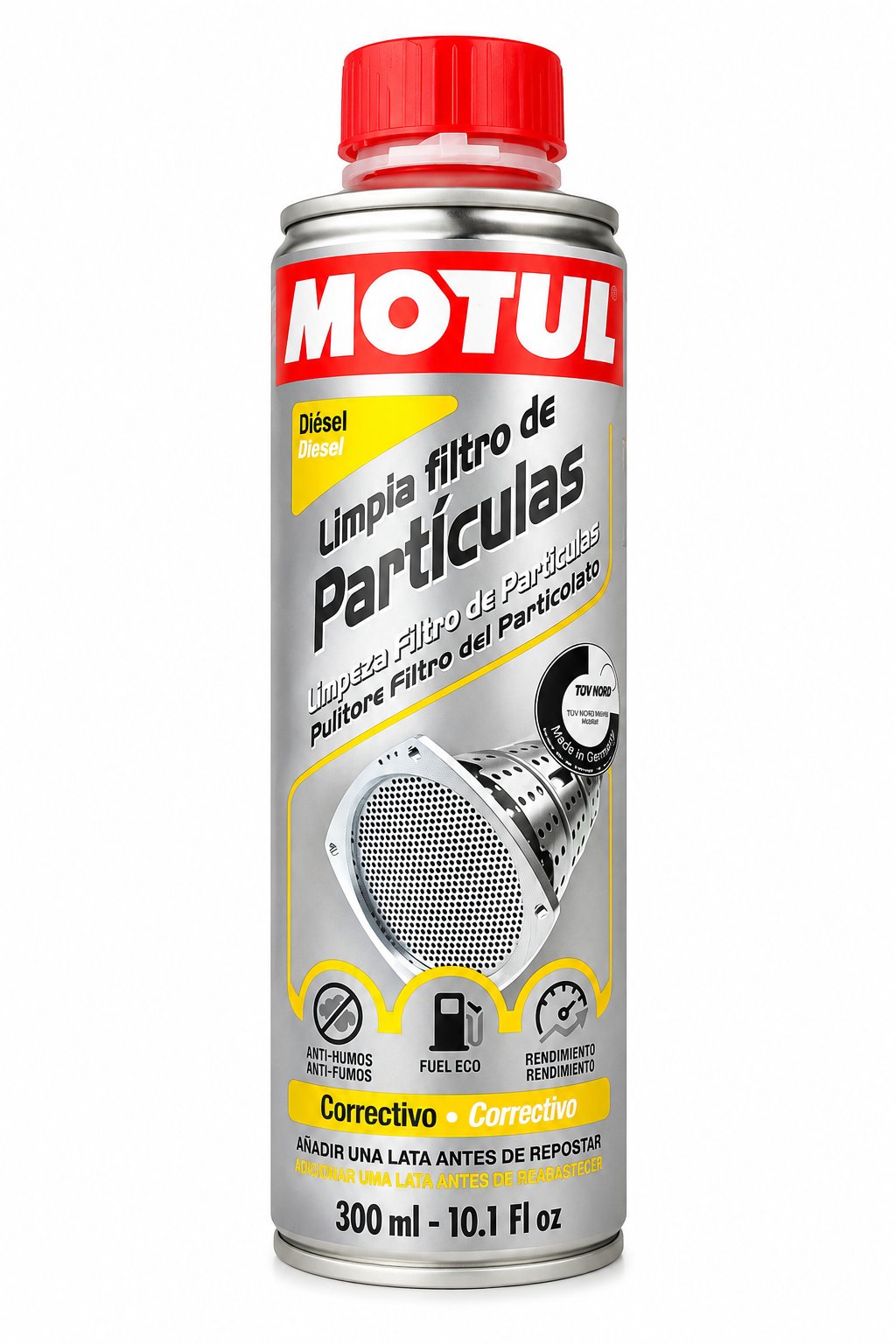 Motul limpia filtro de partículas diésel 300 ml correctivo