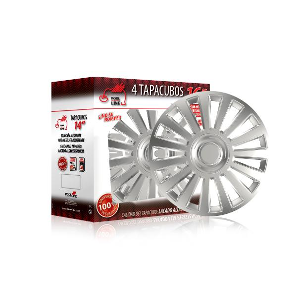 Tapacubos Pool Line 16" con caja