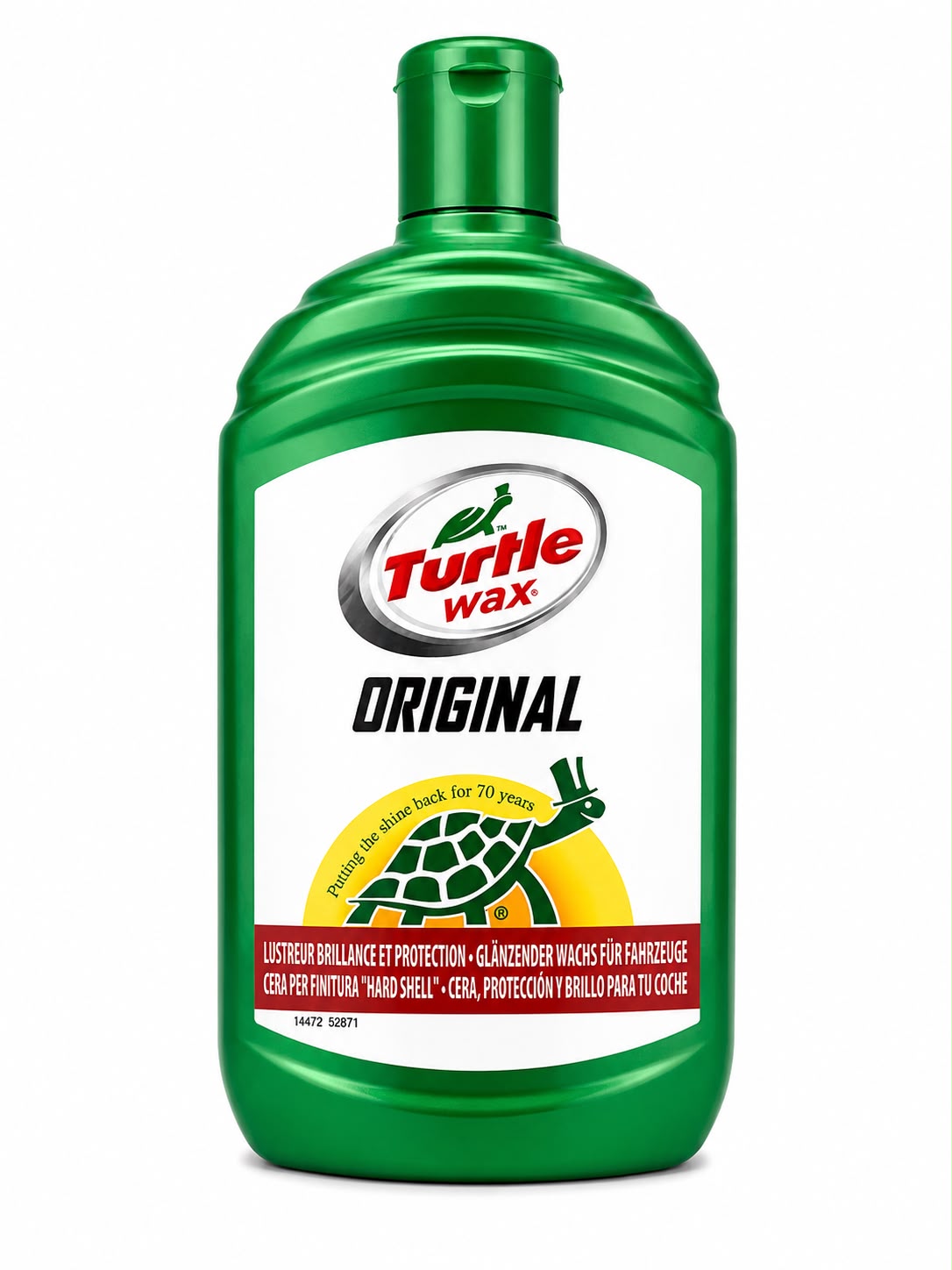 Turtle Wax Original cera Hard Shell protección y brillo para el coche